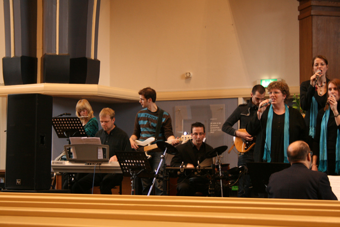 Optreden met Pop Ensembles & Combo